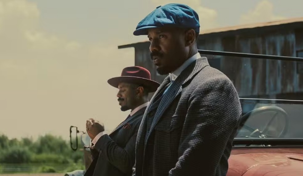 Michael B. Jordan em 'Pecadores' (2025) — Foto: Reprodução/ Warner Bros