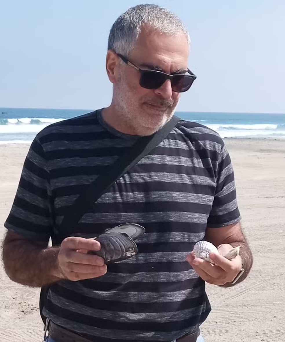 Eraldo Rodrigues durante a viagem &mdash; Foto: Reprodu&ccedil;&atilde;o