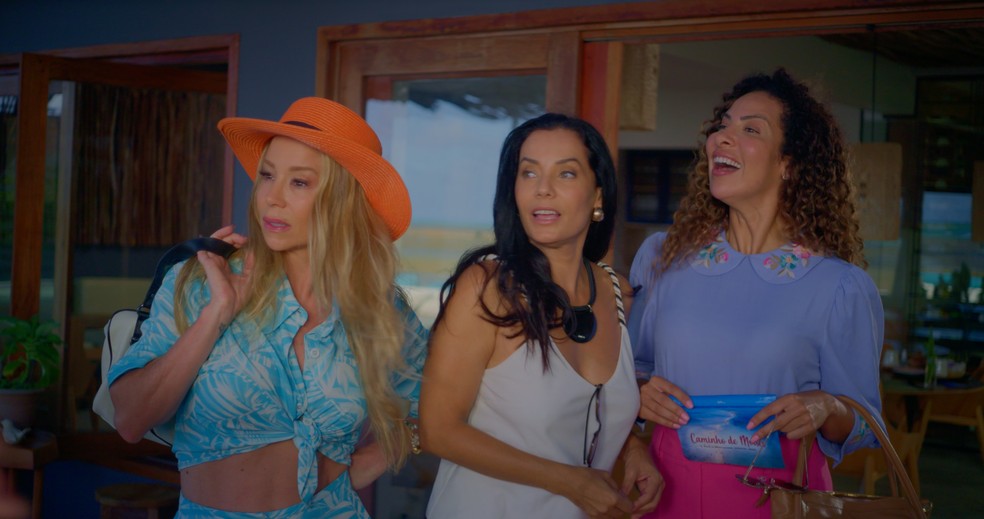 Danille Winits, Mônica Carvalho e Michelle Muniz no filme "Licença para enlouquecer" — Foto: Divulgação