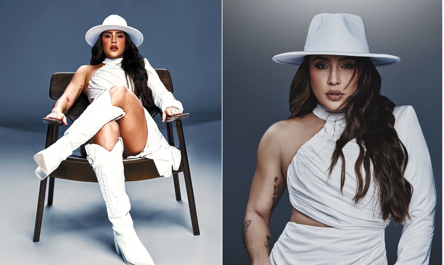 Lauana Prado posa para a capa da Canal Extra