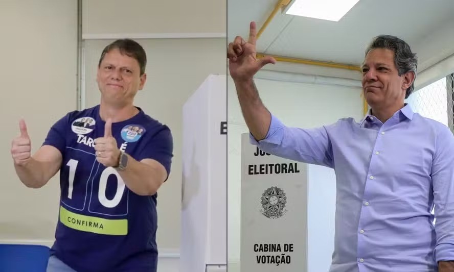 Tarcísio evita clima de 'já ganhou' e Haddad afirma que sai 'com espírito leve' da campanha ao governo de São Paulo