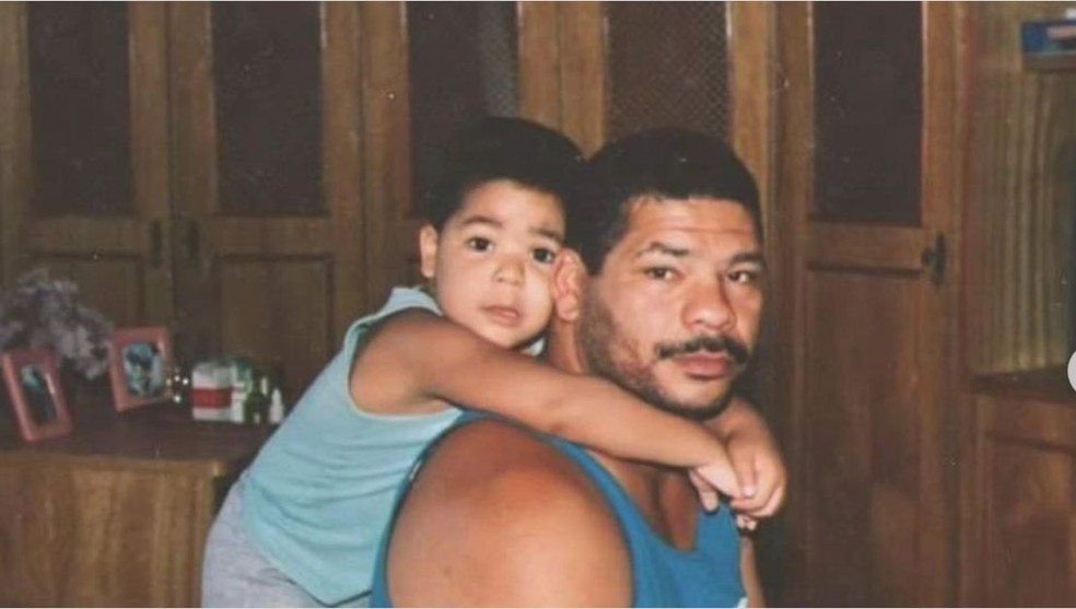 Júnior Ahzura, filho de Maguila — Foto: rep/ instagram