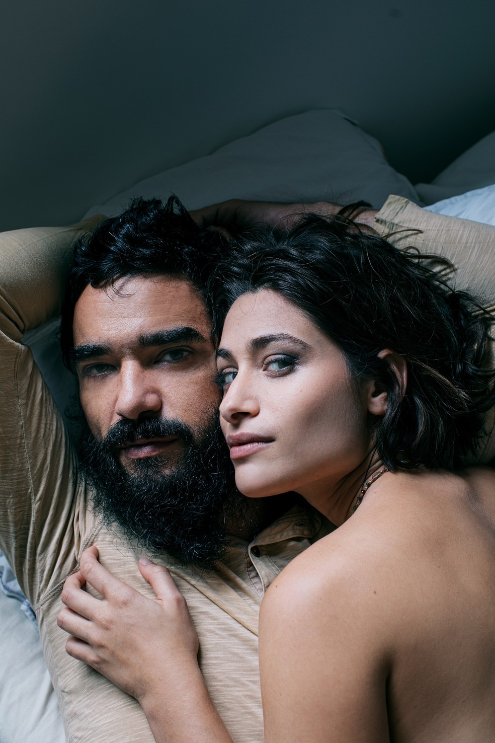 Caio Blat e Luisa Arraes &mdash; Foto: Jorge Bispo/ reprodu&ccedil;&atilde;o/ instagram