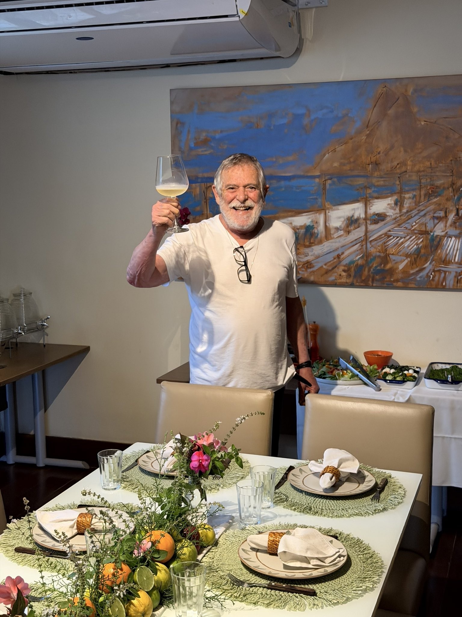 José de Abreu reúne a família para comemorar 80 anos: 