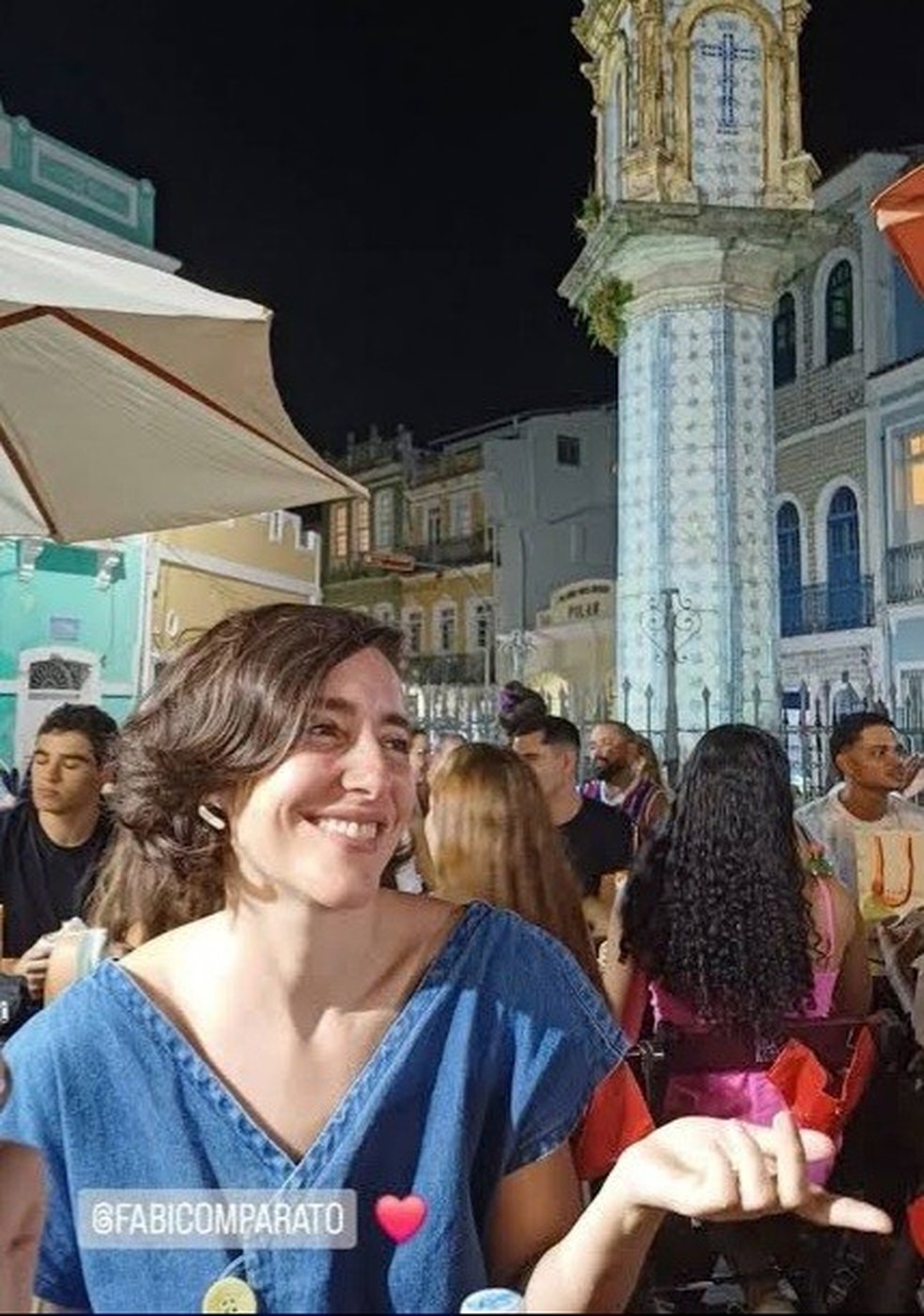 Fabiana Comparato — Foto: rep/facebook