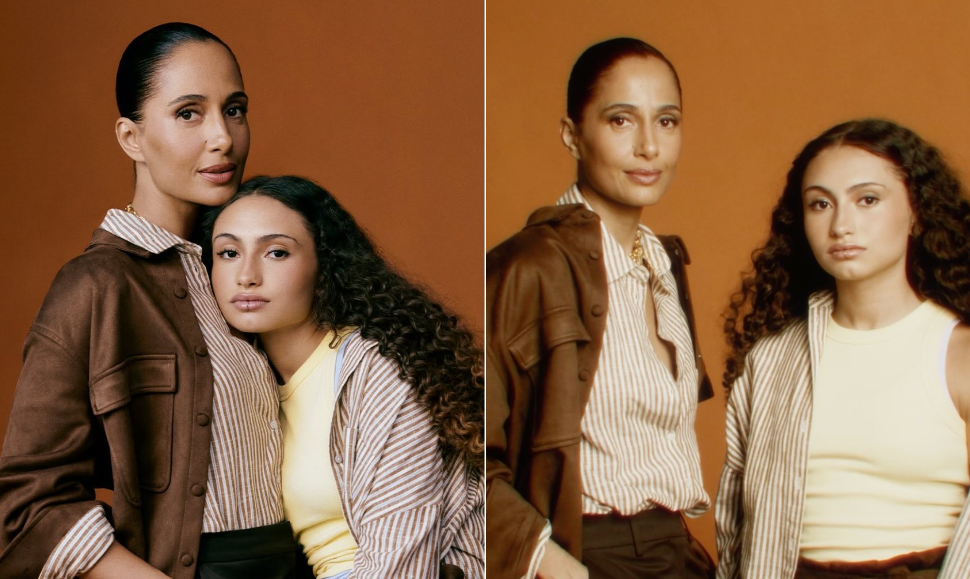 Antônia Pitanga brilha como modelo ao lado da mãe Camila Pitanga