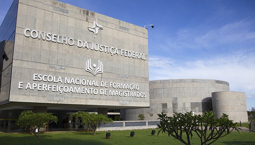 A sede do Conselho da Justiça Federal, em Brasília