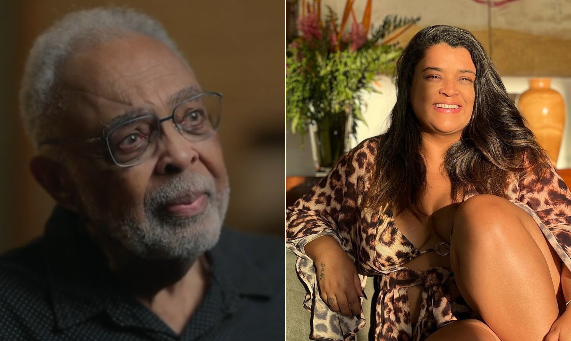 Gilberto Gil se emociona em documentário sobre Preta Gil