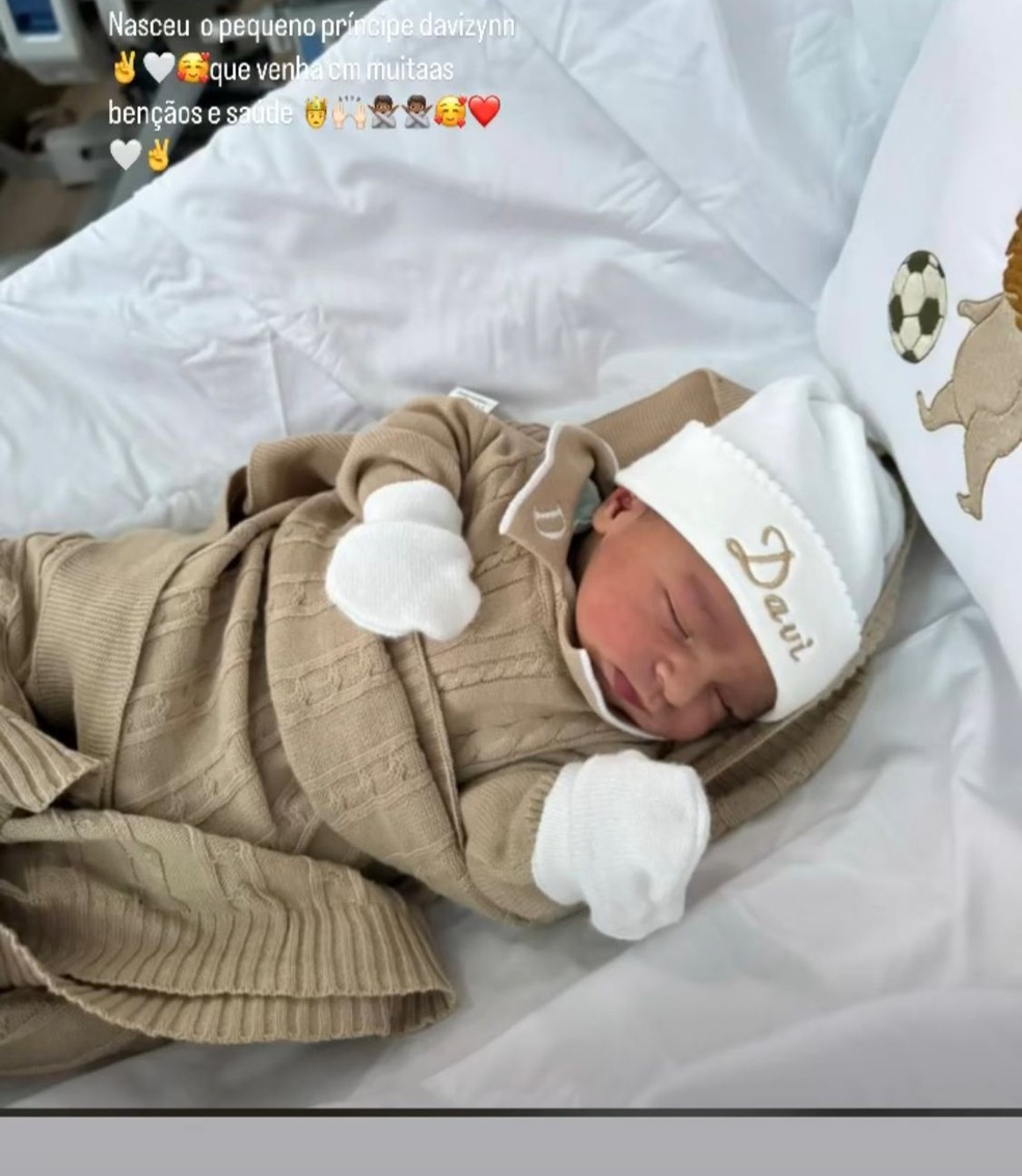 Filho de Luva de Pedreiro — Foto: rep/ instagram