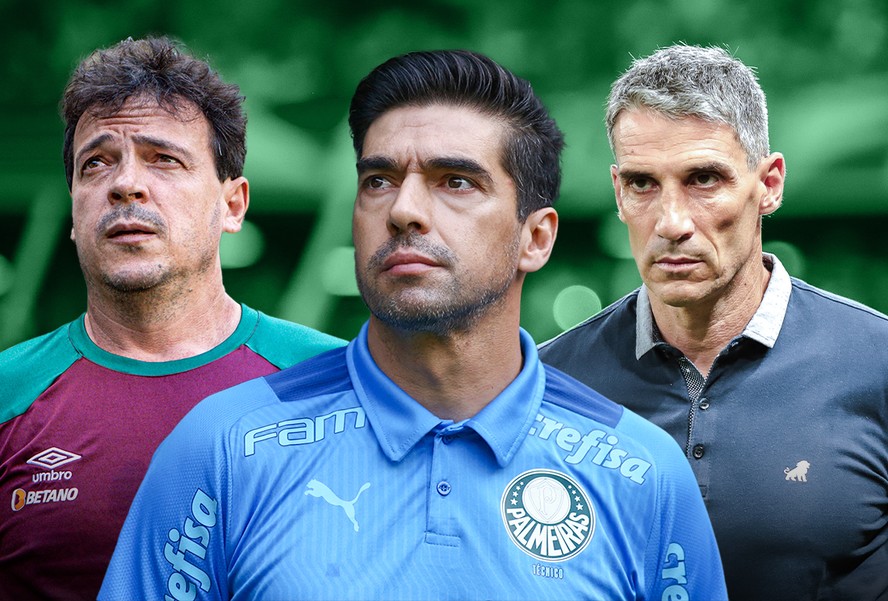 Ranking dos Treinadores de 2023 com Abel Ferreira, Fernando Diniz e Juan Pablo Vojvoda no top 3