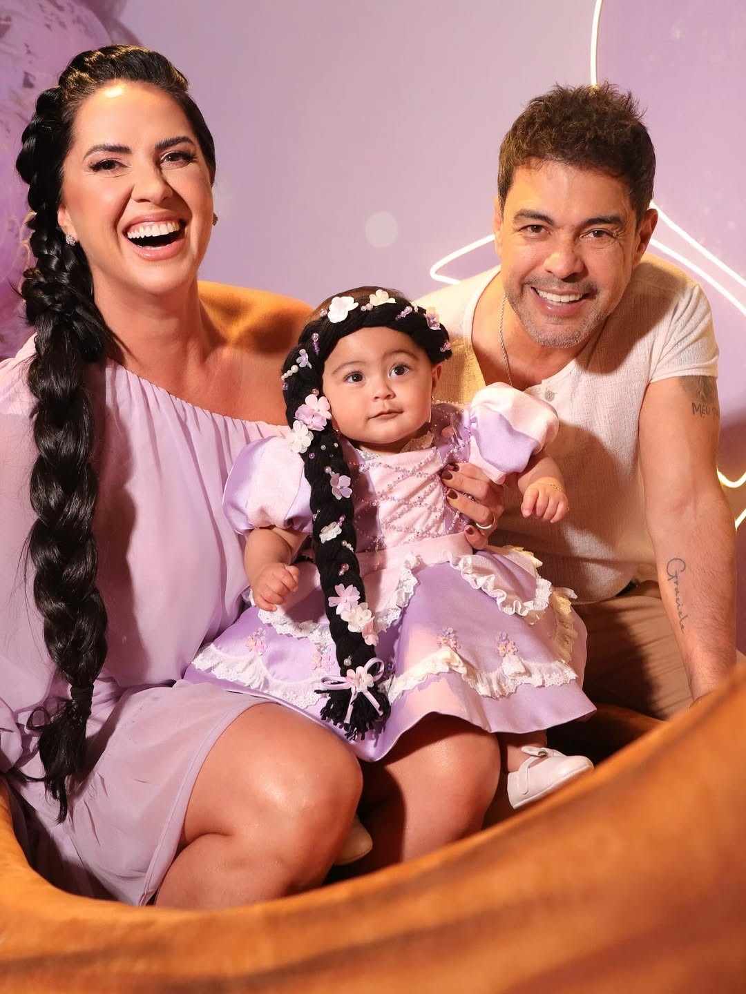 Clara, a filha de Zezé Di Camargo e Graciele Lacerda — Foto: Reprodução/Instagram
