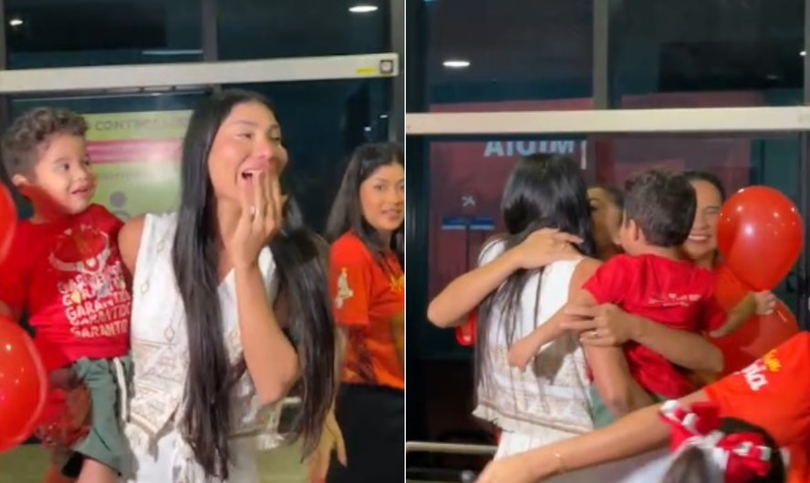 Lívia Christina, ex-participante do BBB 26, é celebrada em Manaus após saída do Quarto Branco