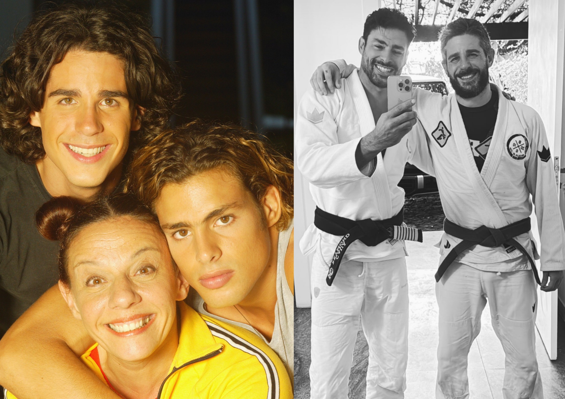 Mais que amigos, irmãos! Cauã Reymond e Pedro Neschling aparecem juntos 22 anos após 'Da Cor do Pecado'