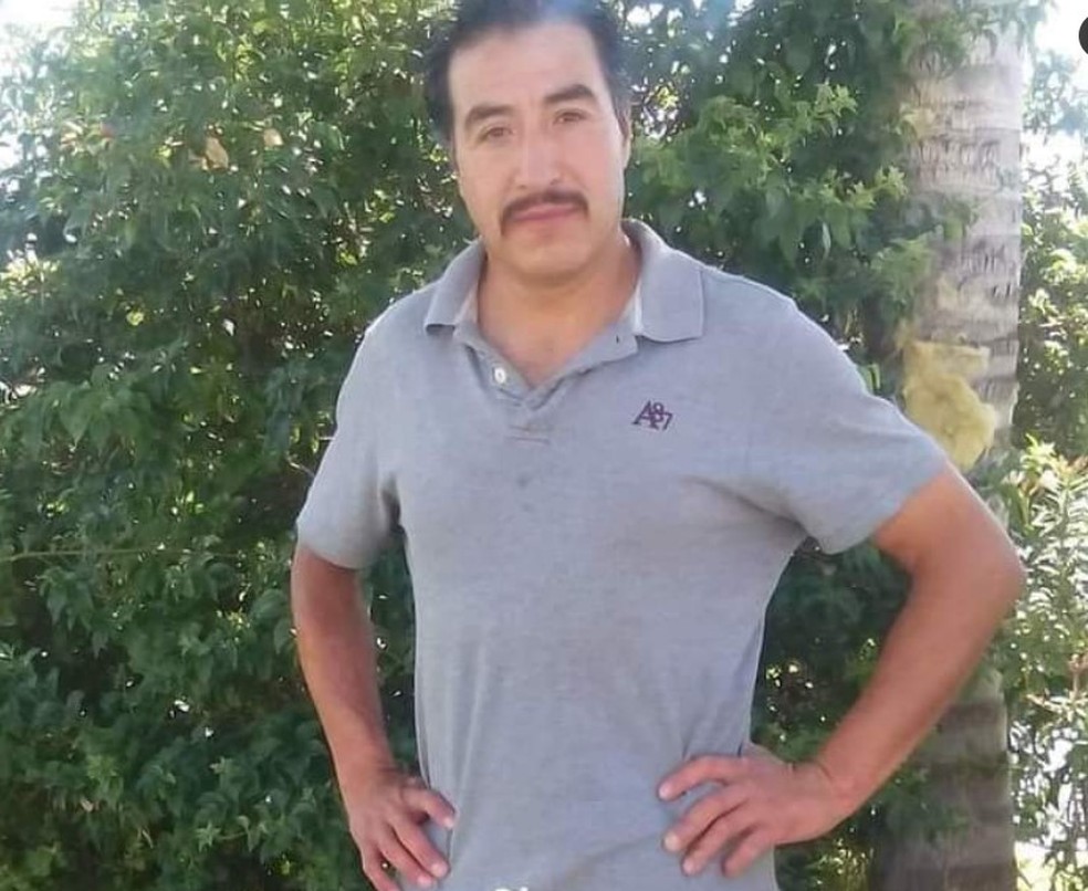 Noé Olivares, o líder dos agricultores de Texcaltitlán, morto em confronto com traficantes mexicanos — Foto: Reprodução/X