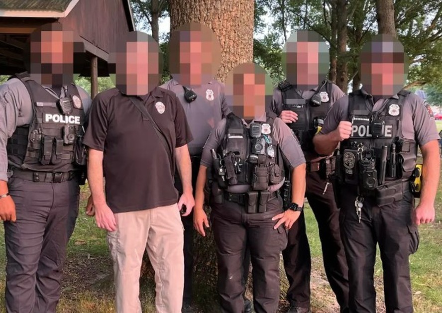 Policiais de Ridgely, EUA