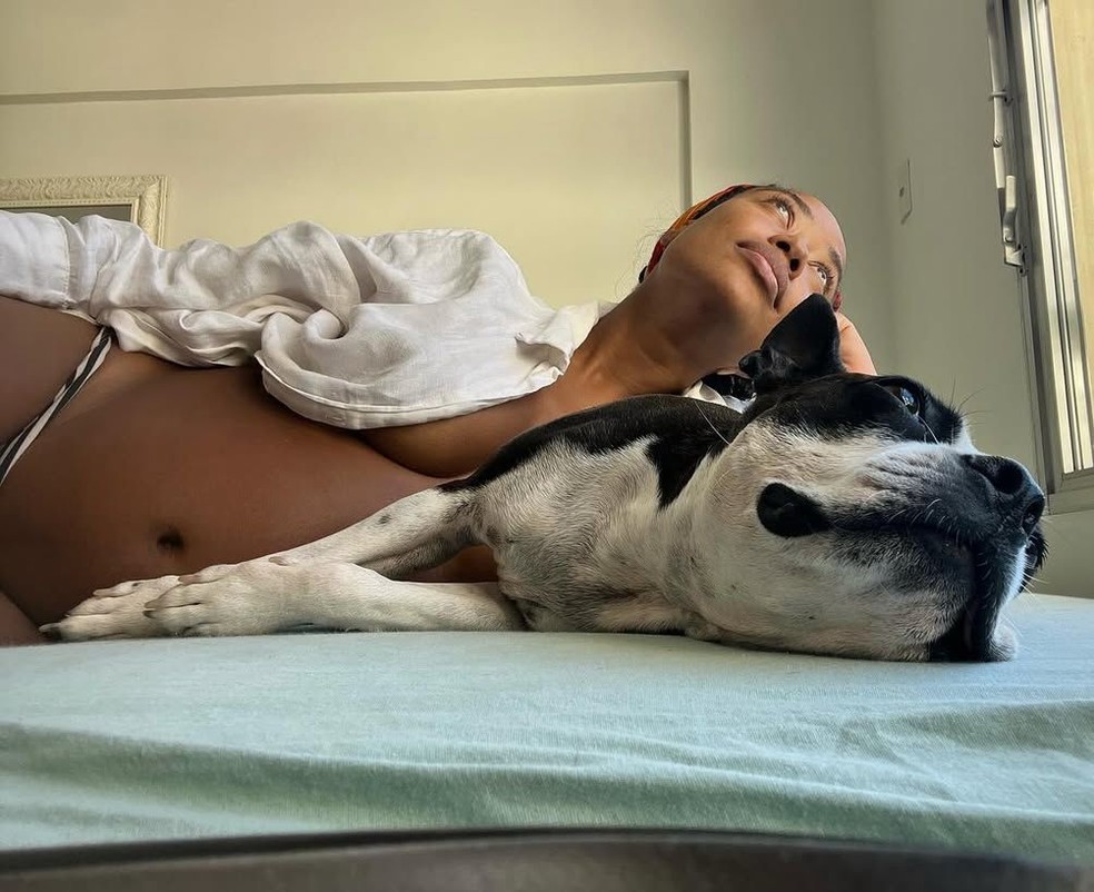 A atriz Mariana Nunes anuncia gravidez &mdash; Foto: Reprodu&ccedil;&atilde;o/Instagram