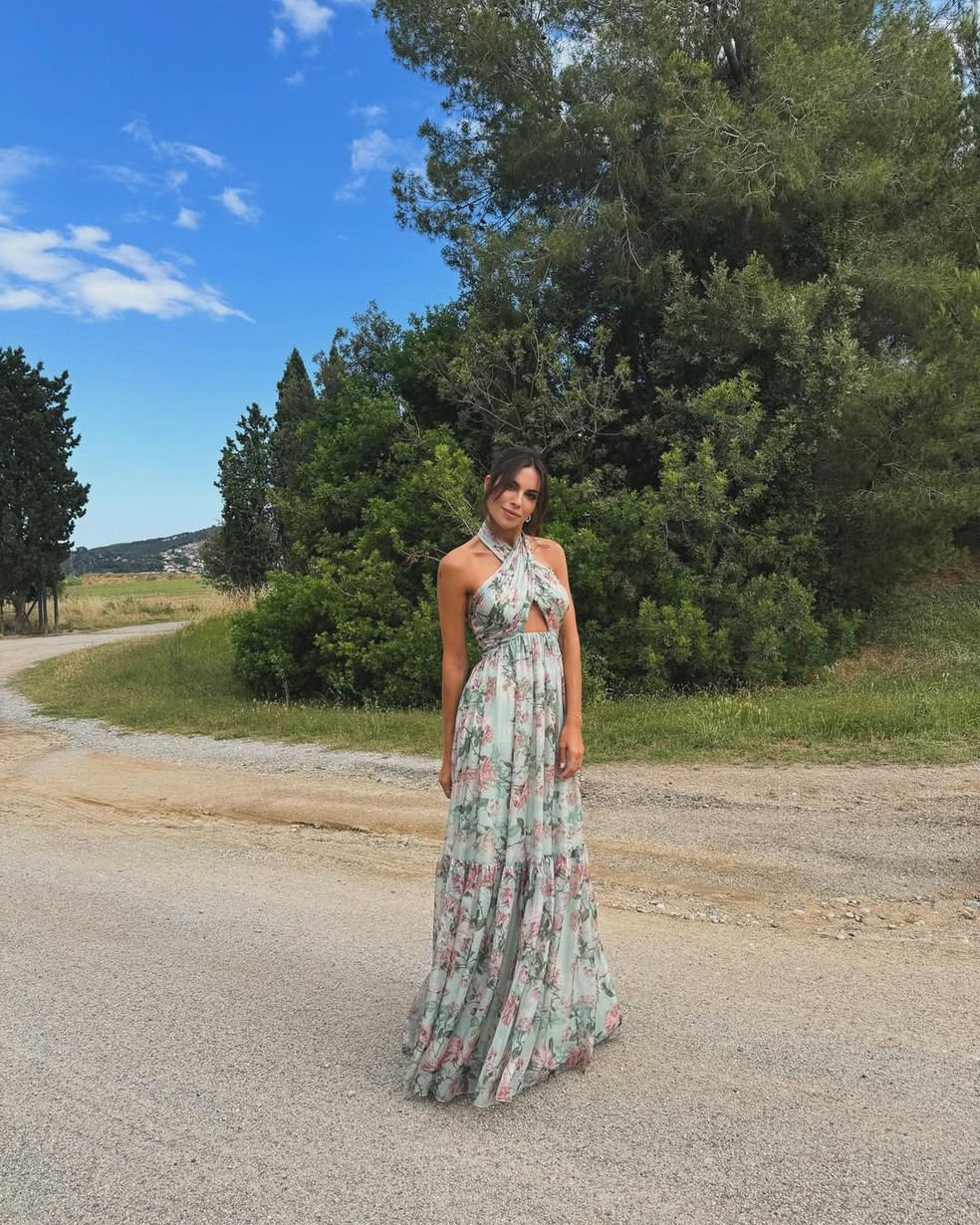 Melissa Jiménez namora o piloto Fernando Alonso — Foto: Reprodução/Instagram