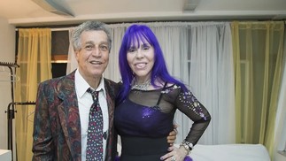 Luiz Galvão e Baby do Brasil em foto de 2014 — Foto: Leo Martins / Agência O Globo