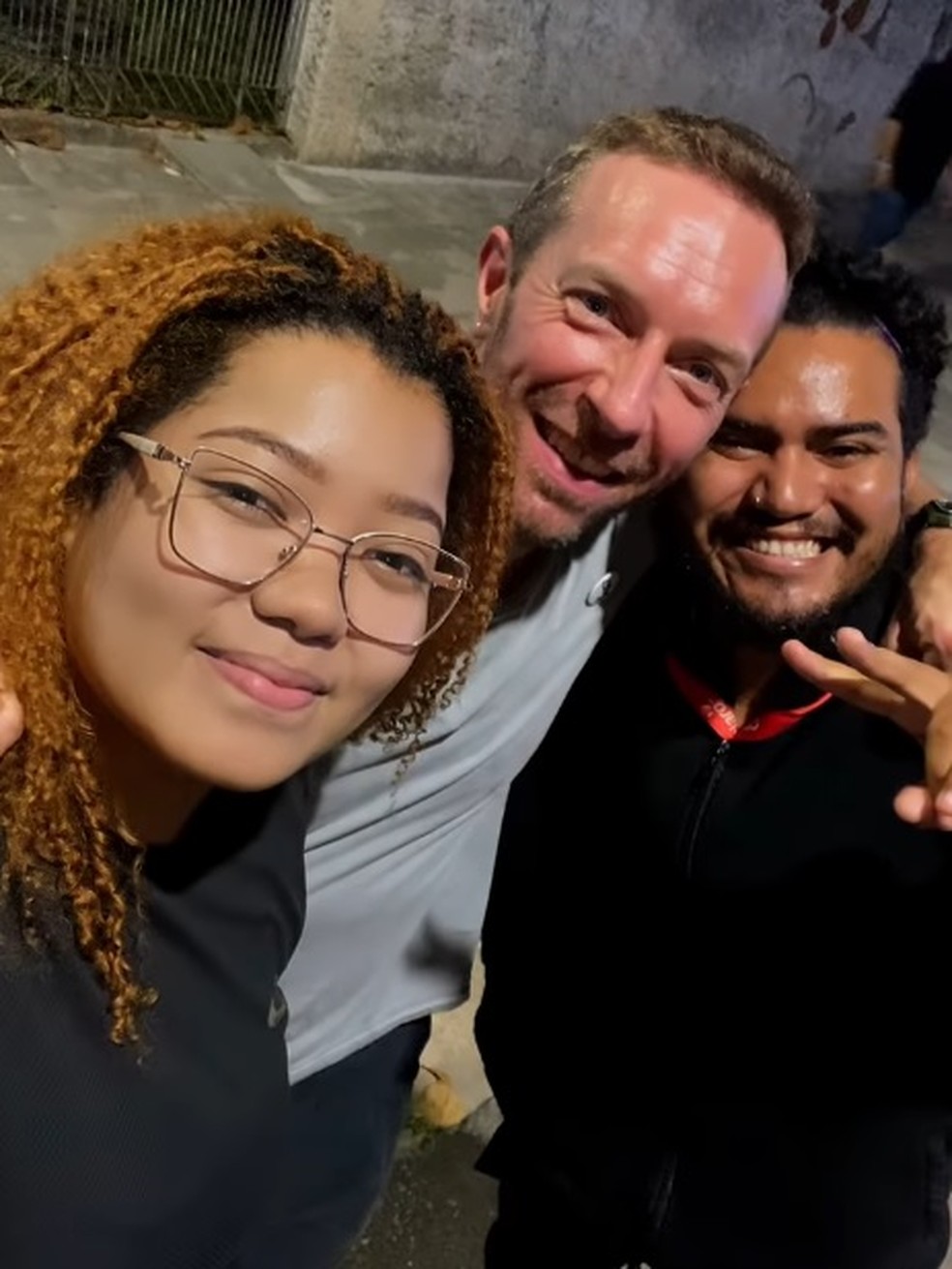 Chris Martin em seu passeio por Belém — Foto: Reprodução/Instagram