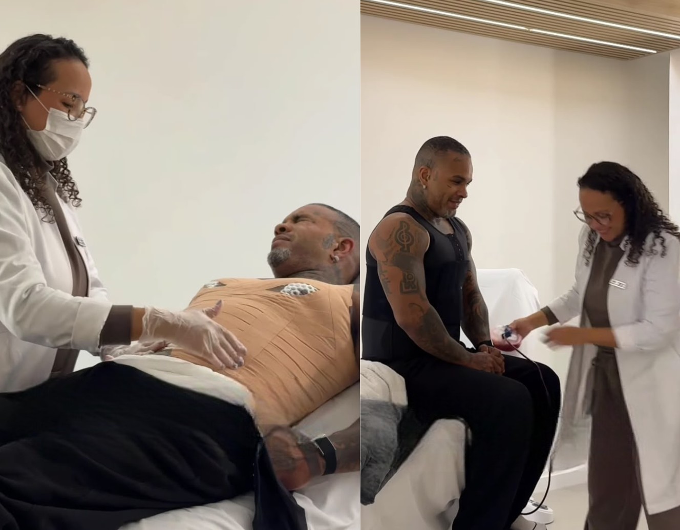 Rodriguinho realiza cirurgia após emagrecimento surpreendente