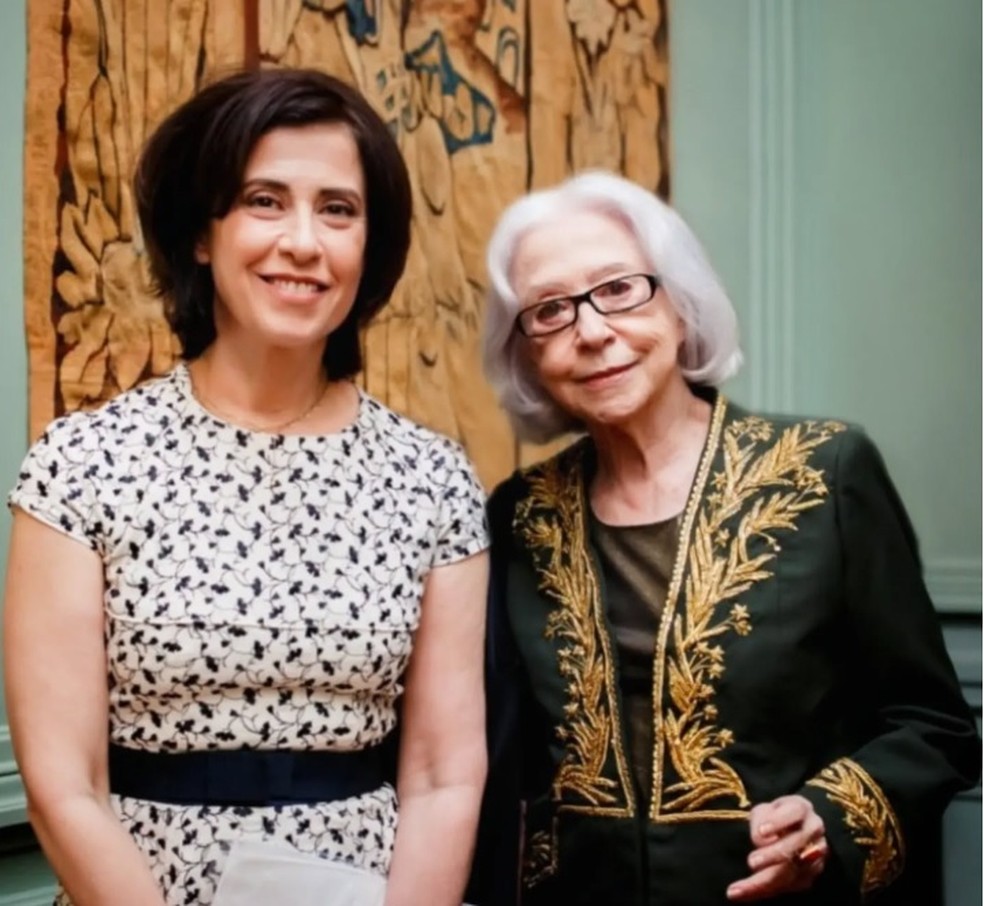 Fernanda Torres e Fernanda Montenegro — Foto: Reprodução/Instagram