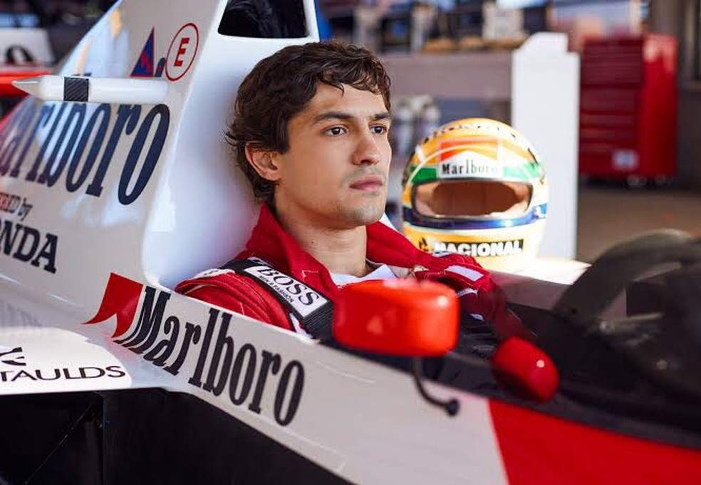 Gabriel Leone interpreta Ayrton Senna em s&eacute;rie da Netflix &mdash; Foto: Netflix/Divulga&ccedil;&atilde;o