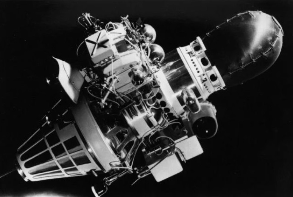 Sonda soviética Luna 9 — Foto: Reprodução/Nasa