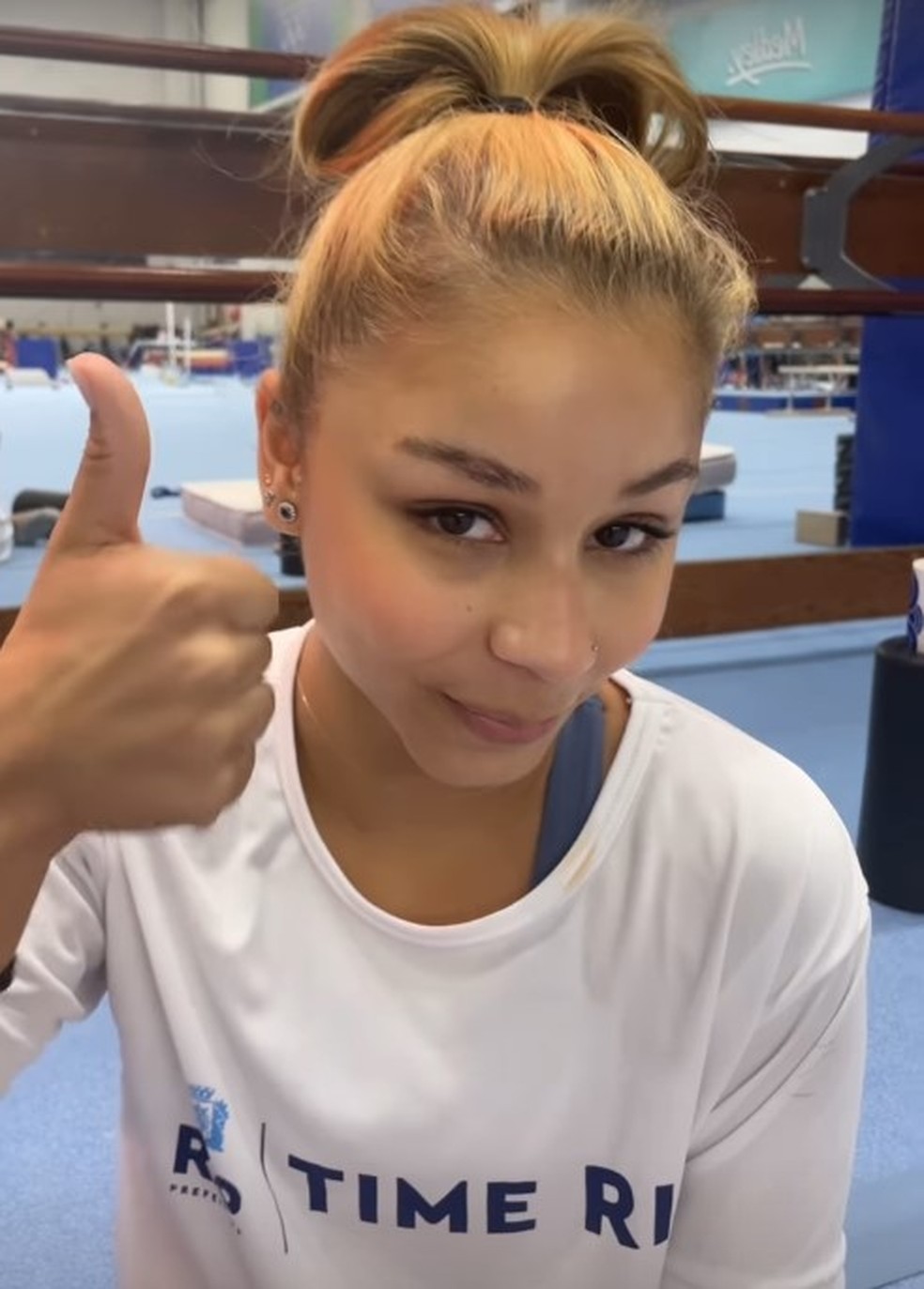 Flávia Saraiva mostra como está cicatriz — Foto: Reprodução/Instagram