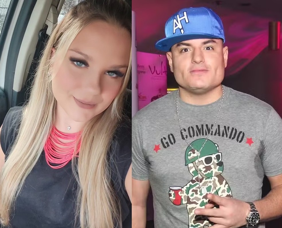 Aline Hauck e Carlinhos Mendigo tiveram um filho juntos em 2011 — Foto: Reprodução/Instagram