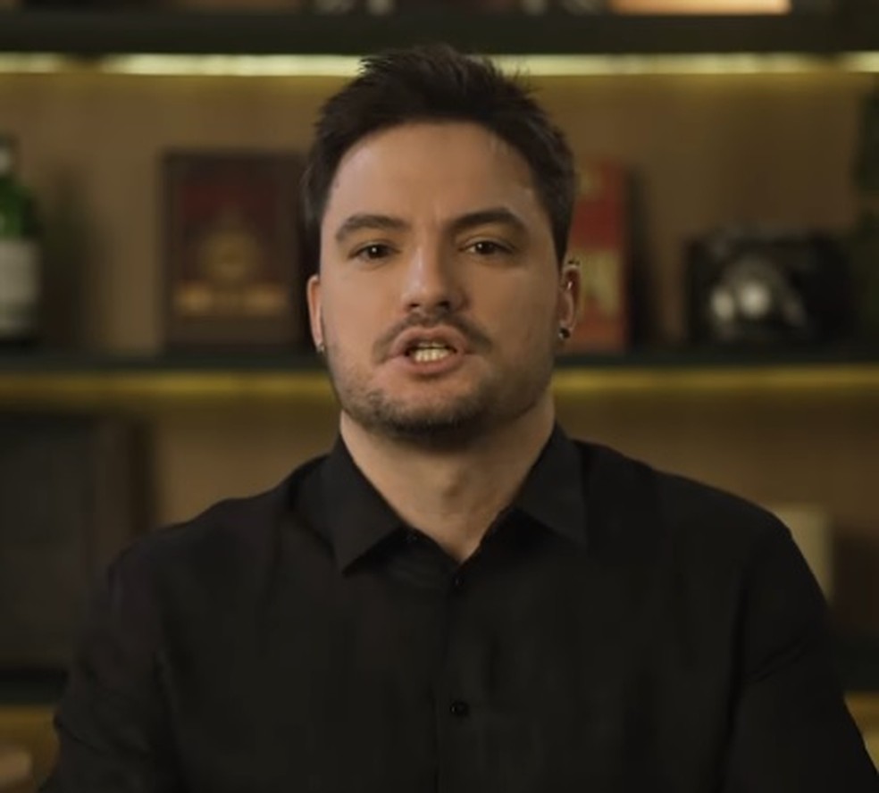 Felipe Neto anuncia sua pré-candidatura à Presidência da República em 2026 — Foto: Reprodução de Instagram