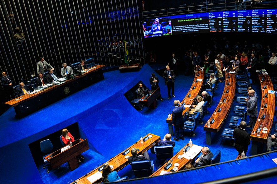 Plenário do Senado: falta de estudo de impacto orçamentário podem levar a questionamentos sobre a constitucionalidade da norma