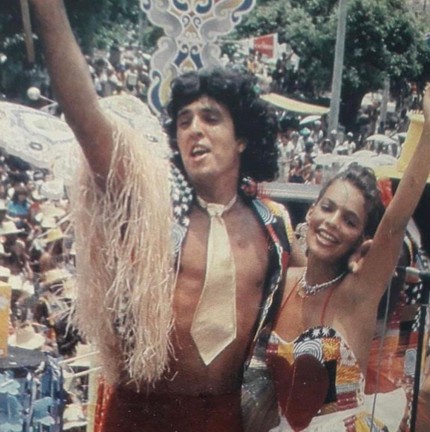 O cantor Sidney Magal e Magali West — Foto: Reprodução/Instagram