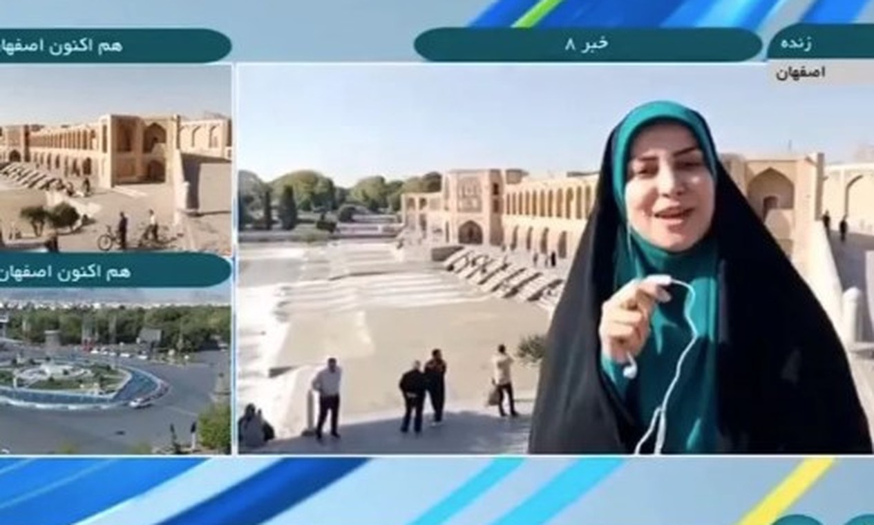 'Está tudo bem': repórter iraniana revive meme mundial ao falar de ataque de Israel