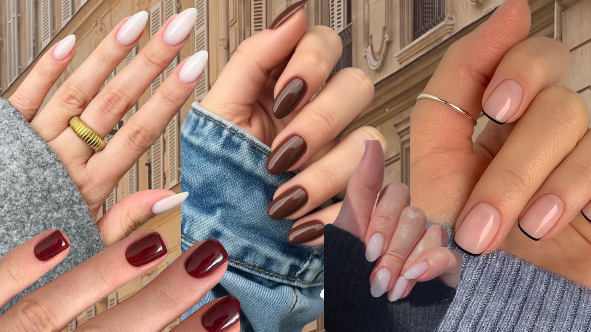 Do branco ao vinho profundo: os esmaltes e formatos perfeitos para a estação mais fria do ano