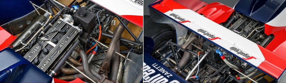 Toleman: primeiro carro usado por Senna na Fórmula 1, no GP Brasil, vai a leilão — Foto: Reprodução/RM Sotheby’s