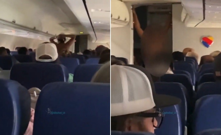 Passageira fica nua durante decolagem nos EUA e 'desfila' pelo corredor de avião