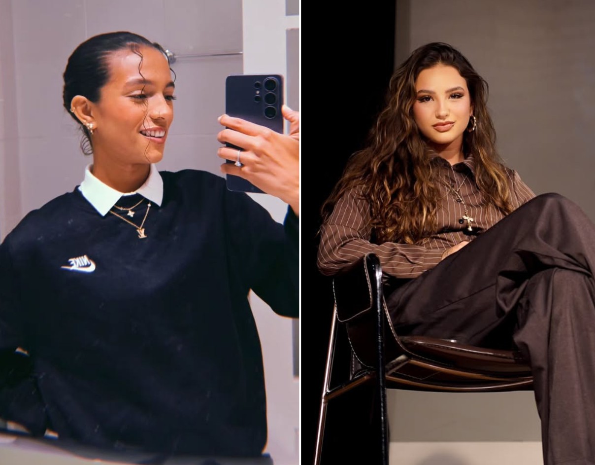 Discreta, Rayssa Leal exalta namorada influenciadora após palestra em universidade: 