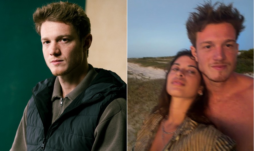 Pedro Novaes e a namorada Eduarda