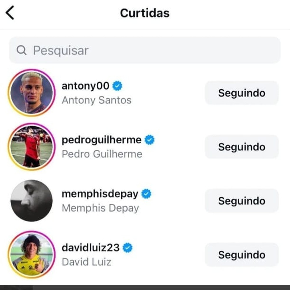 Jogadores de futebol curtem primeira foto de Daniel Alves após sair da prisão — Foto: Reprodução/Redes sociais