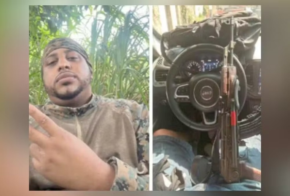 O traficante Juan Breno Malta Ramos Rodrigues, o BMW — Foto: Reprodução