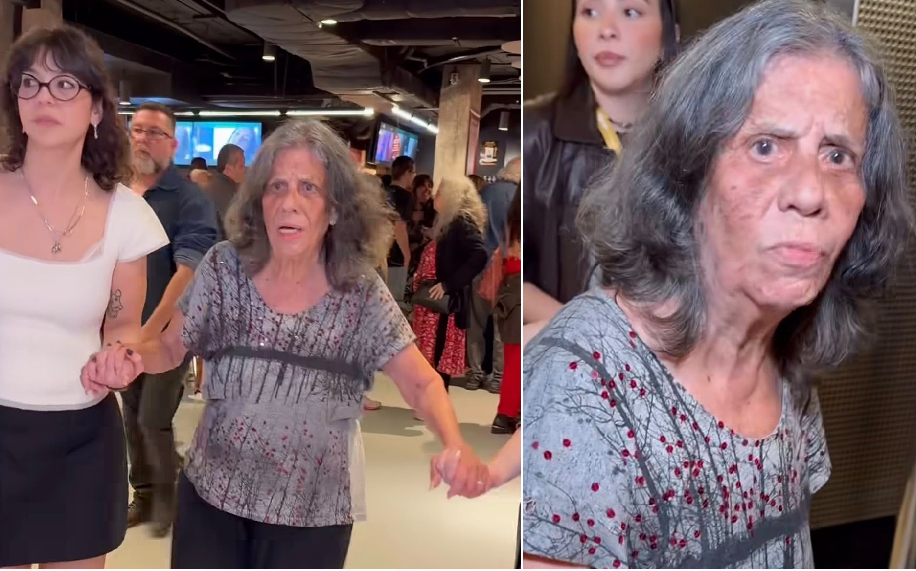 Longe da TV há dez anos, Maria Gladys reaparece em sessão de cinema no Rio