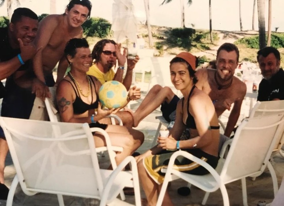 Lan Lanh abre álbum de fotos íntimas com a ex, Cássia Eller, que completaria 63 anos — Foto: Reprodução/Instagram