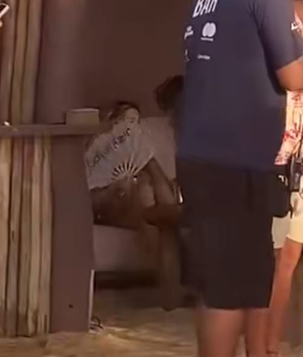 Luciana Gimenez e Julinha Gomes em momento íntimo na Bahia — Foto: rep/ tiktok