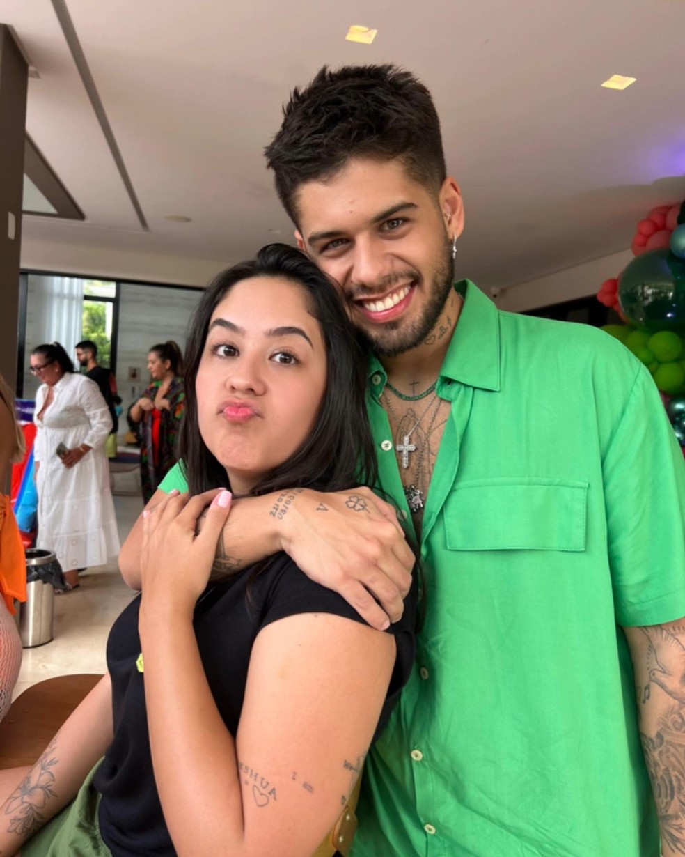 Monyque Isabella Costa e Zé Felipe — Foto: Reprodução/Instagram
