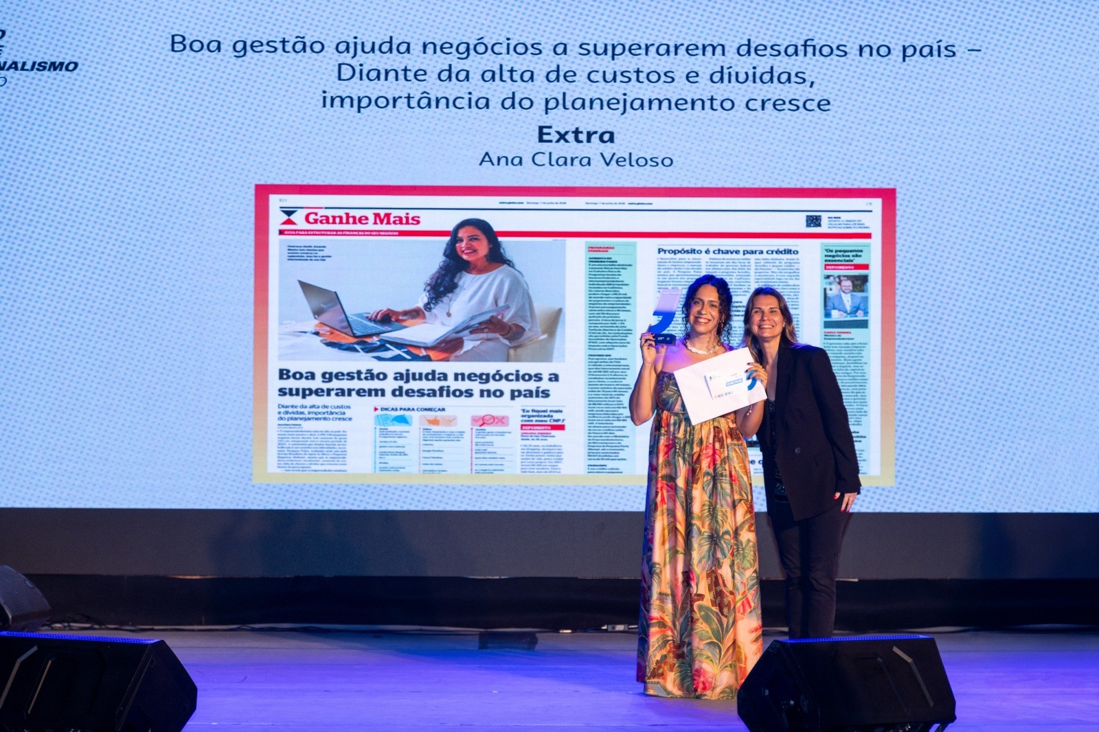 EXTRA é vencedor do Prêmio Sebrae de Jornalismo - QTU Questões do Universo