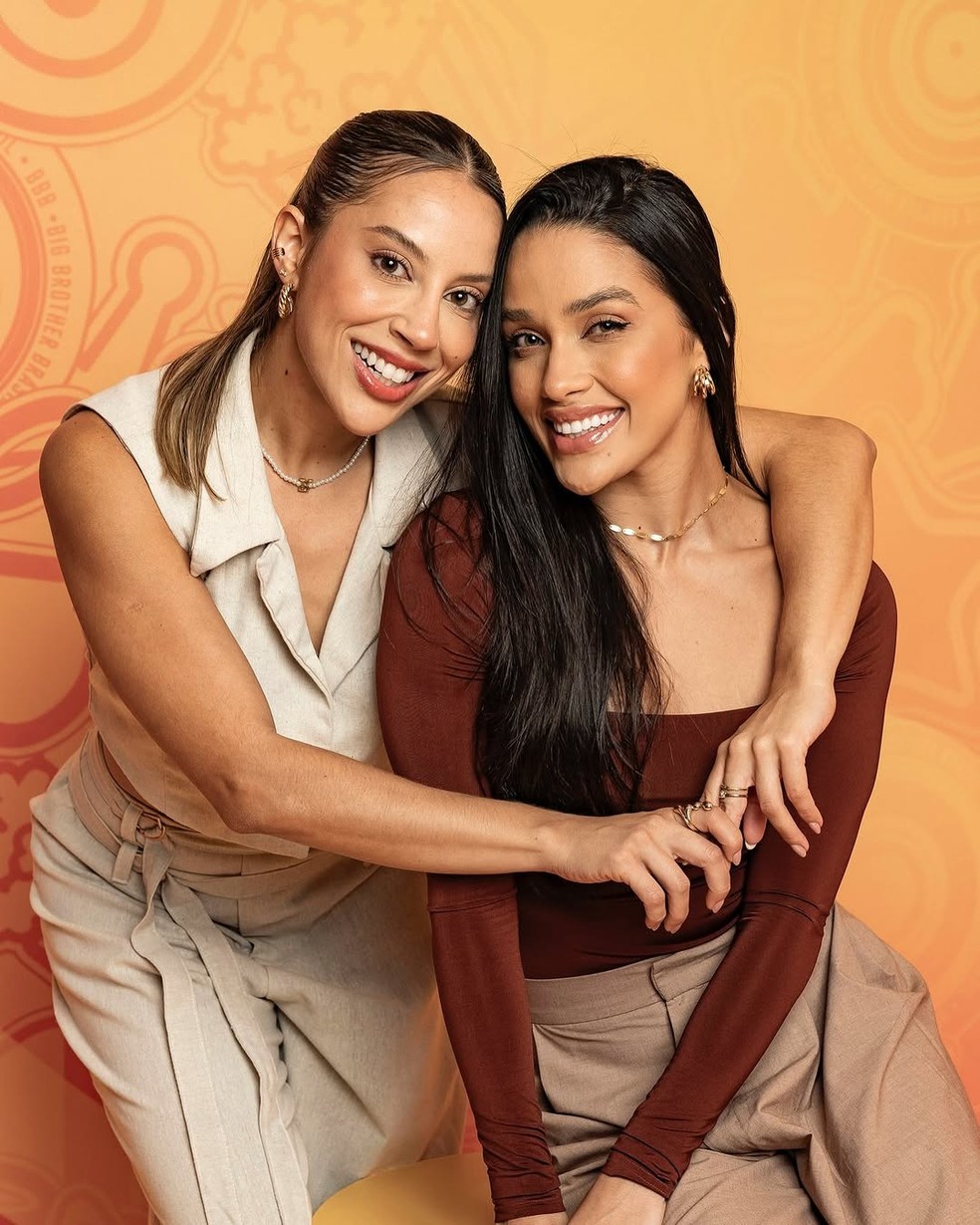 Renata e Eva, amigas que formam dupla no 'BBB 25' — Foto: Reprodução/Instagram