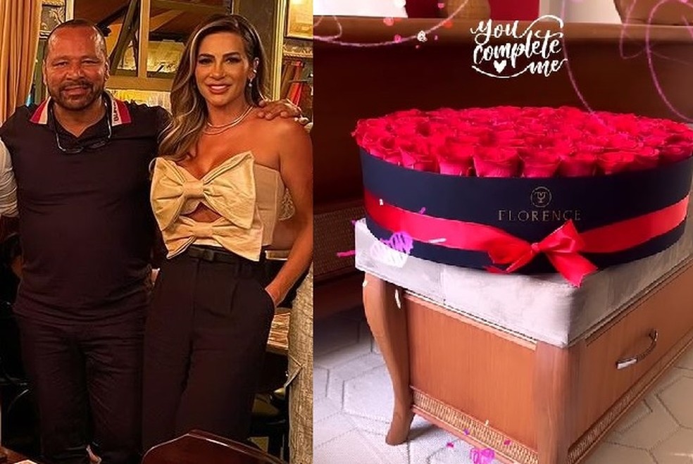 Mariane Bernardi mostra presente que ganhou do pai de Neymar — Foto: reprodução/ instagram