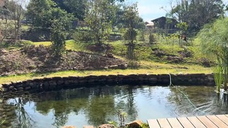Filha de Ana Maria Braga, Mariana Maffeis mostra casarão em que mora com a família — Foto: Reprodução/Instagram
