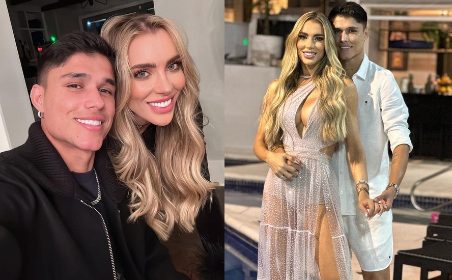 Luiz Araújo e Ingrid Cantarini são casados