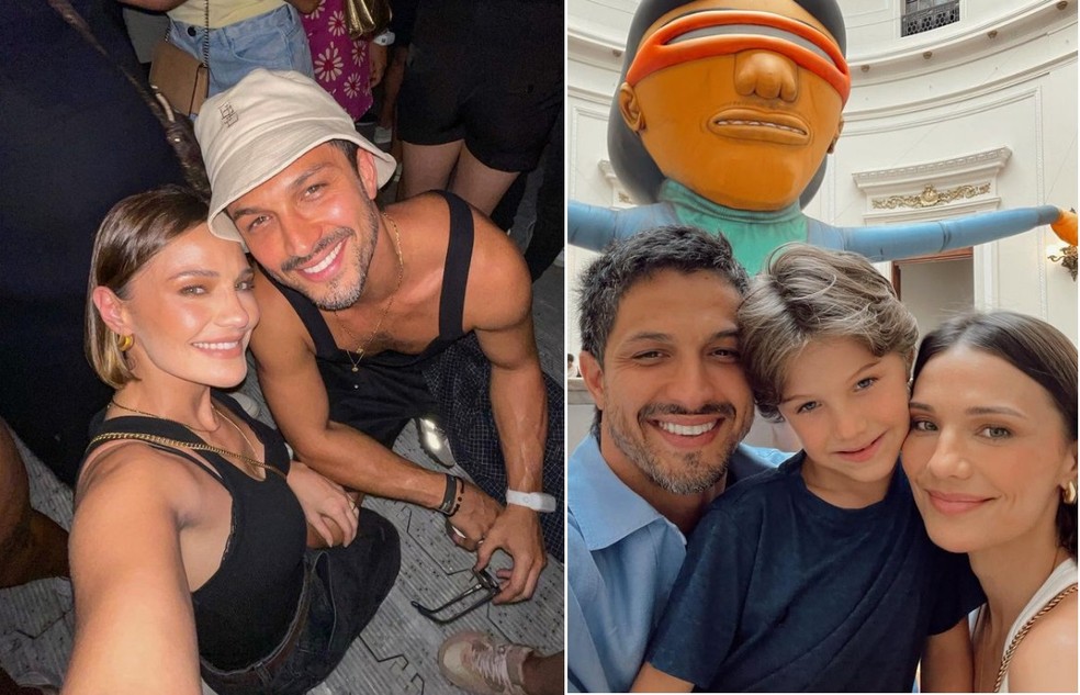 Nilma e Romulo Estrela são pais de Theo — Foto: Reprodução/Instagram